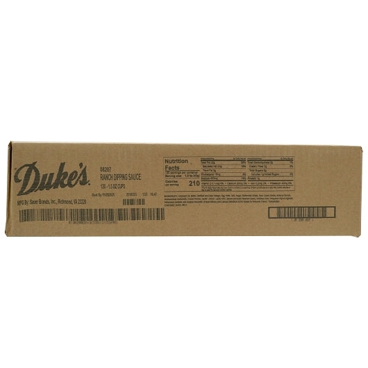 Duke's Ranch Dressing Single Serve, 120 x 1.5 oz Case - Condiments & Sauces