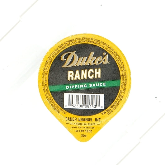 Duke's Ranch Dressing Single Serve, 120 x 1.5 oz Case - DOT product image 5