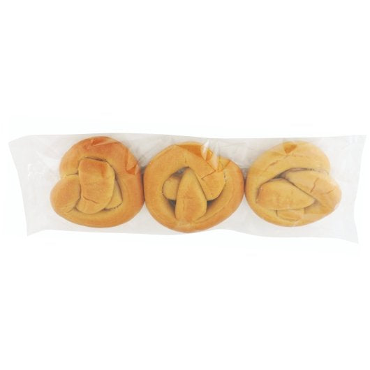 Bavarian Bakery 51% Whole Grain Sliced Gourmet Pretzel Roll, 120 x 2.2 oz Case - DOT product image 2