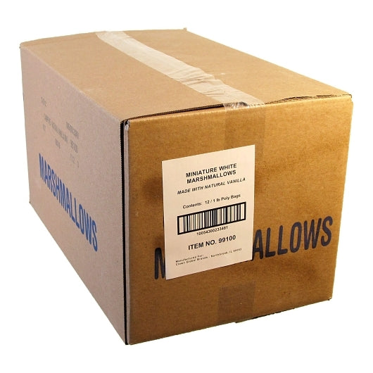 Campfire No Artificial Flavors Or Colors Miniature White Marshmallows, 12 x 1 lb Case - DOT product image 6