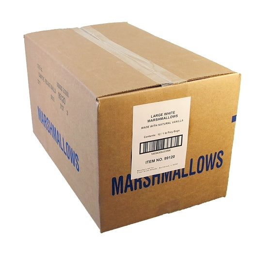 Campfire Large No Artificial Flavors or Colors White Marshmallows, 12 x 1 lb Case - DOT product image 5