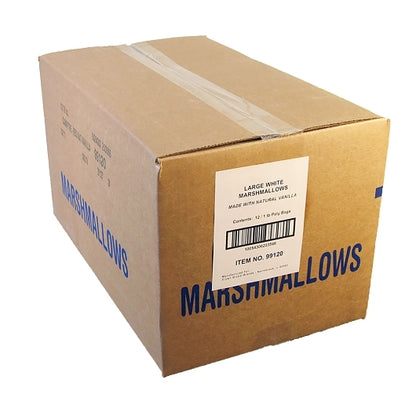 Campfire Large No Artificial Flavors or Colors White Marshmallows, 12 x 1 lb Case - DOT product image 5