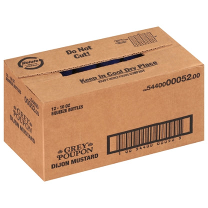 Grey Poupon Dijon Mustard Bottle, 12 x 283 GR Case - DOT product image 7
