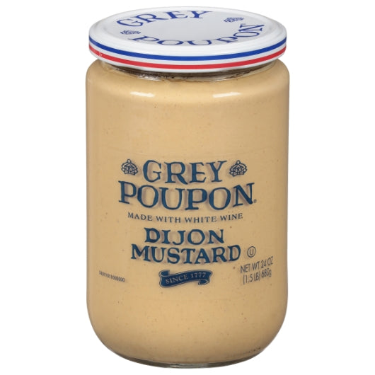 Grey Poupon Dijon Mustard Bulk, 6 x 24 oz Case - Condiments & Sauces