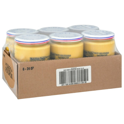 Grey Poupon Dijon Mustard Bulk, 6 x 24 oz Case - DOT product image 6