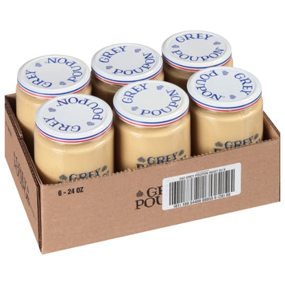 Grey Poupon Dijon Mustard Bulk, 6 x 24 oz Case - DOT product image 5
