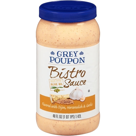 Grey Poupon Kosher Bistro Sauce Mustard Bulk, 4 x 1.5 QT Case - DOT product image 2