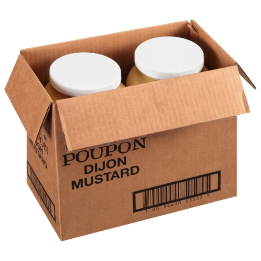 Grey Poupon Dijon Classic Mustard Bulk, 2 x 1 GA Case - DOT product image 5