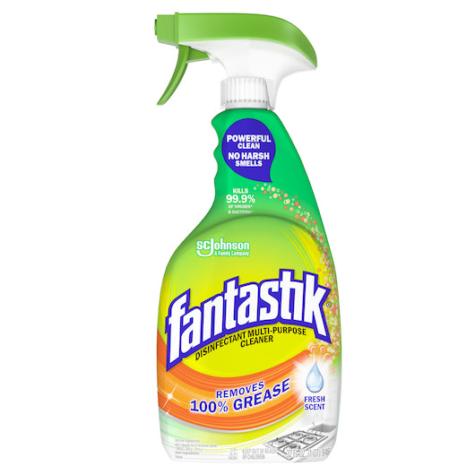 Fantastik Scrubbing Bubbles Antibacterial Heavy Duty, 8 x 32 fl oz Case - Cleaners & Sanitizers
