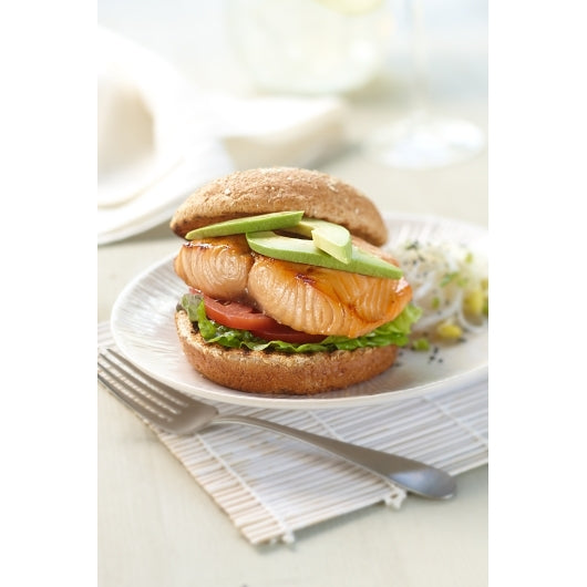 Wholesome Harvest Baking 100% Whole Wheat Sliced Hamburger Bun, 8 x 8 ct Case - DOT product image 2