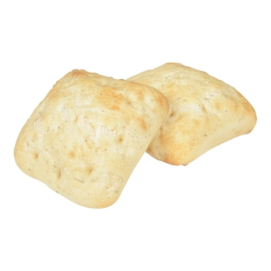 Bridor Small Rosemary Focaccia, 60 x 4.5 oz Case - DOT product image 2