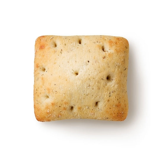 Bridor Small Rosemary Focaccia, 60 x 4.5 oz Case - Spices Seasonings