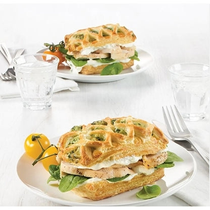 Bridor Ready To Bake Spinach & Feta Butter Bistro, 36 x 3.9 oz Case - Lifestyle or mood image