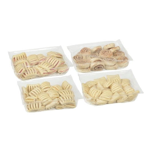 Bridor Ready To Bake Assorted Mini Danishes: 20 Apple, 20 Raspberry, 20 Cinnamon Bun & 20 Maple, 80 x 1.6 oz Case - DOT product image 2