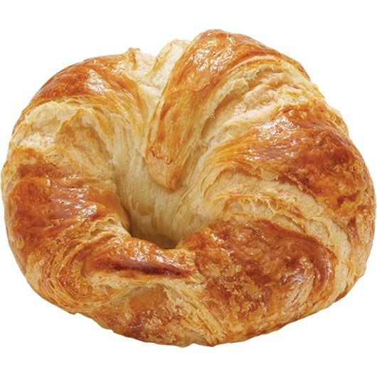 Bridor Ready To Bake Curved Butter Croissant, 60 x 3.74 oz Case - Breads, Rolls & Buns
