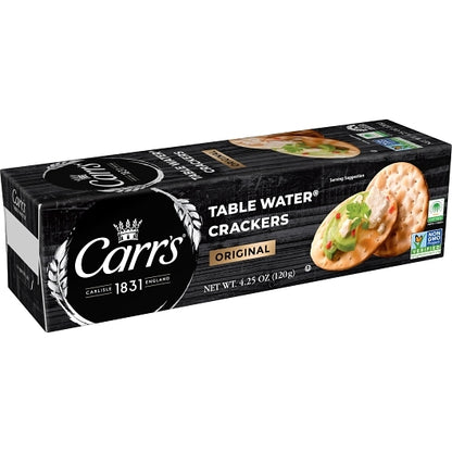 Carrs Table Water Crackers Original Crackers, 12 x 4.25 oz Case - DOT product image 4