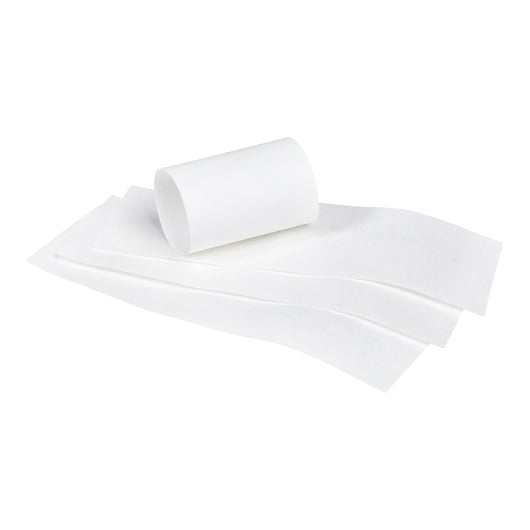Lapaco 1.5'' by 4.25'' White Napkin Band, 1 x 20000 each Case - Plates Bowls