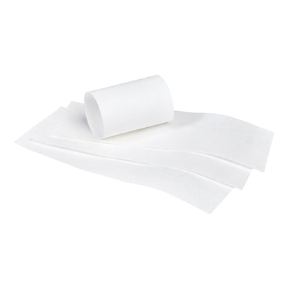 Lapaco 1.5'' by 4.25'' White Napkin Band, 1 x 20000 each Case - Plates Bowls