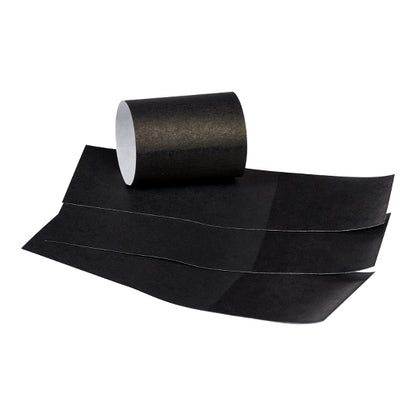 Lapaco 1.5'' by 4.25'' Black Napkin Band, 10 x 20000 each Case - Plates Bowls
