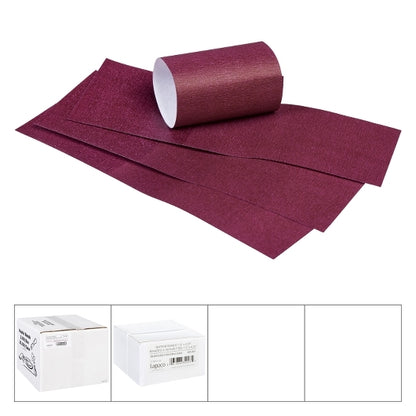 Lapaco 1.5'' by 4.25'' Burgundy Napkin Band, 1 x 20000 each Case - DOT product image 2