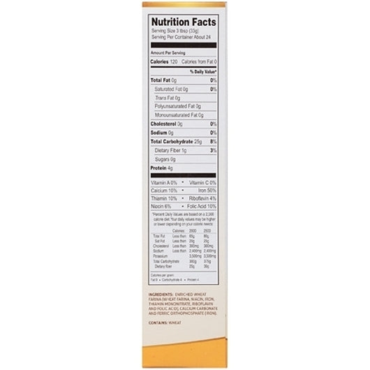 Maypo Cream Farina Cereal, 12 x 28 oz Case - DOT product image 7