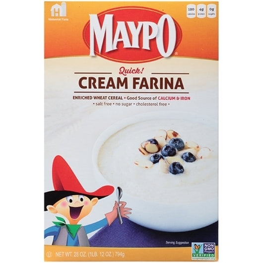 Maypo Cream Farina Cereal, 12 x 28 oz Case - DOT product image 8