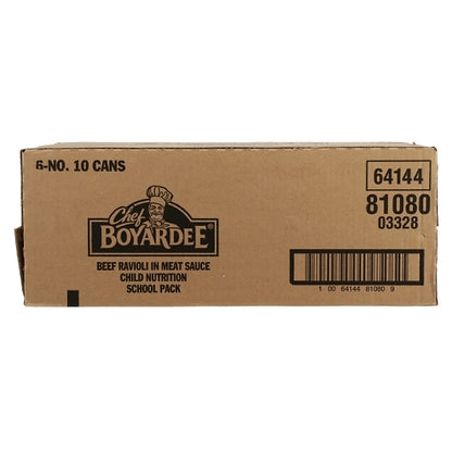 Chef Boyardee Beef Ravioli In Meat Sauce, 6 x 108 oz Case - DOT product image 3