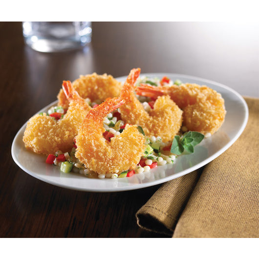 King And Prince Gold Pack Breaded Round U/12 Shrimp, 6 x 2.5 lb Case - DOT product image 4