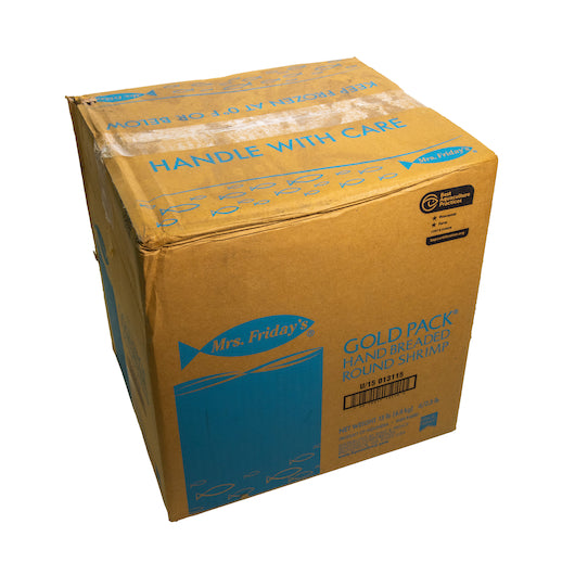King And Prince Gold Pack Breaded Round U/15 Shrimp, 6 x 2.5 lb Case - DOT product image 7