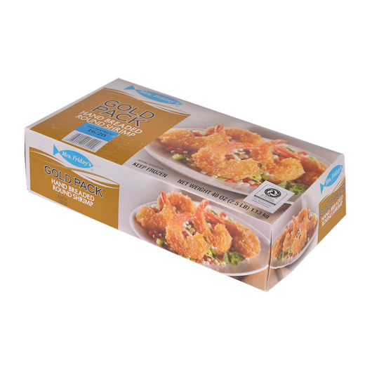King And Prince Gold Pack Breaded Round 16-20 Shrimp, 6 x 2.5 lb Case - DOT product image 8