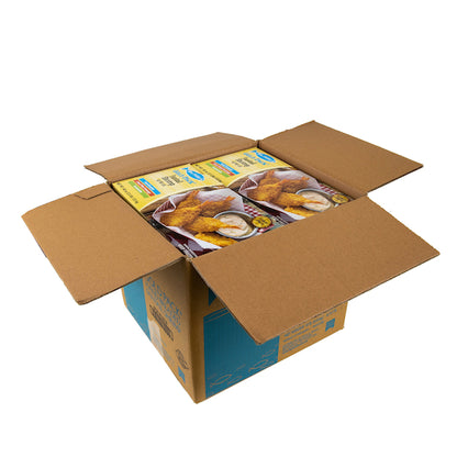 Mrs. Friday's Gold Pack Breaded Fantail U/10 Shrimp, 6 x 2.5 lb Case - DOT product image 5