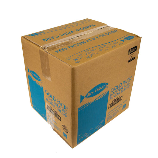 King And Prince Gold Pack Breaded Fantail U/12 Shrimp, 6 x 2.5 lb Case - DOT product image 6