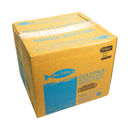 King And Prince Gold Pack Breaded Fantail Shrimp 16-20 Ct, 6 x 2.5 lb Case - DOT product image 6