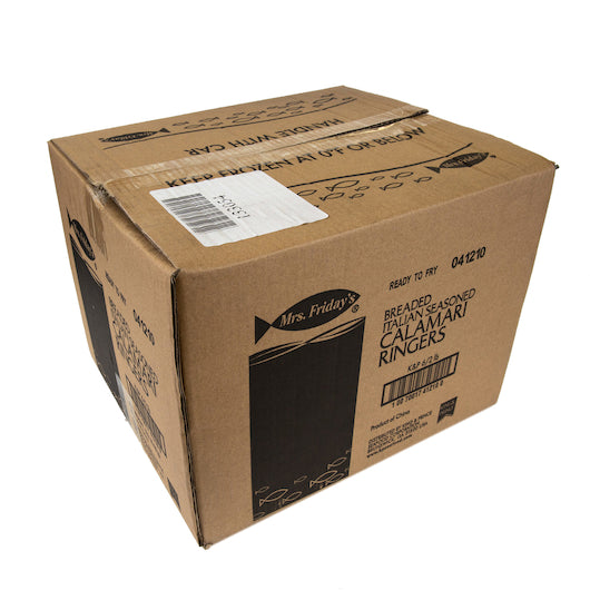 Mrs. Fridays Italian Breaded Calamari Ringers, 6 x 2 lb Case - DOT product image 6
