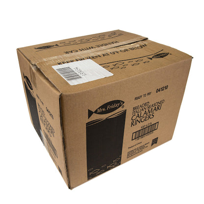 Mrs. Fridays Italian Breaded Calamari Ringers, 6 x 2 lb Case - DOT product image 6