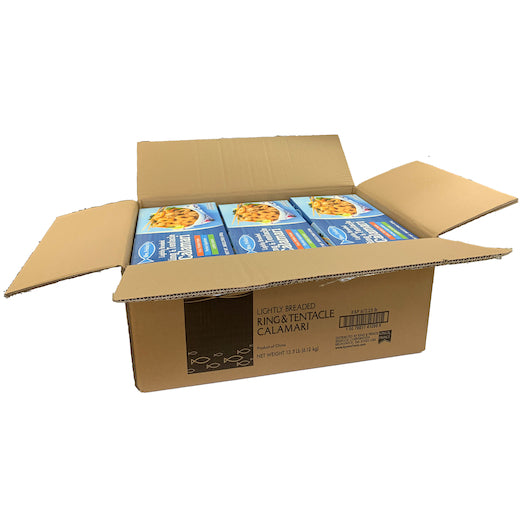 Mrs Fridays Breaded Ring & Tentacle Calamari, 6 x 2.25 lb Case - DOT product image 4