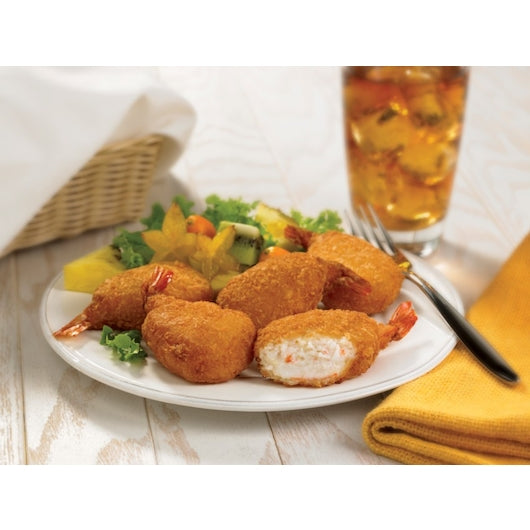 King And Prince Panko Breaded Cheese Blend Stuffed Shrimp, 4 x 3 lb Case - DOT product image 2