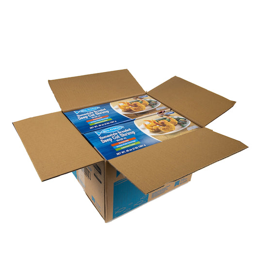 Mrs Fridays Home Homestyle Breaded Deep Cut 16-20 Ct Shrimp, 4 x 3 lb Case - DOT product image 7