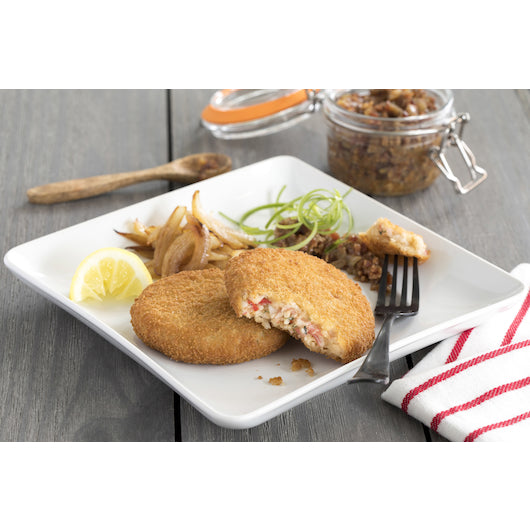 King And Prince Oven Ready Breaded Krabbycake Crab Cake, 6 x 2.5 lb Case - DOT product image 4