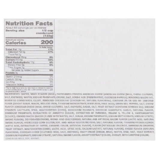 Mars Halloween Singles Wisconsin Cheese Soup, 4 x 4 lb Case - DOT product image 7