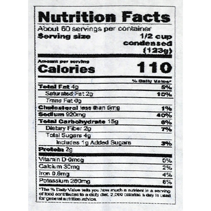Chef Francisco Lumberjack Mixed Vegetable Soup, 4 x 4 lb Case - DOT product image 7
