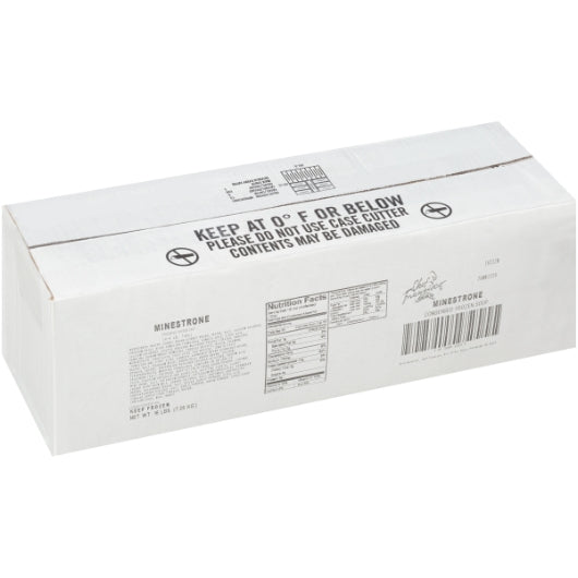 Pasta Pennette Minestrone Soup, 4 x 4 lb Case - DOT product image 6
