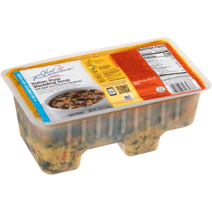 Chef Francisco Italian Wedding Soup, 4 x 4 lb Case - Prepared Foods