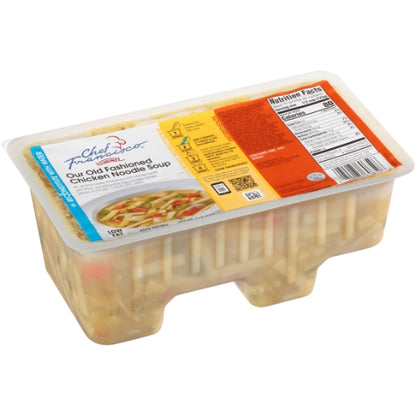Chef Francisco Old Fashioned Chicken Noodle Soup, 4 x 4 lb Case - Prepared Foods