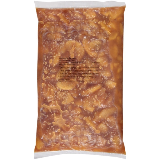 Quality Chef Frozen Cinnamon Apple Soup, 5 x 6 lb Case - Prepared Foods