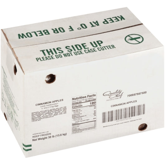 Quality Chef Frozen Cinnamon Apple Soup, 5 x 6 lb Case - DOT product image 5