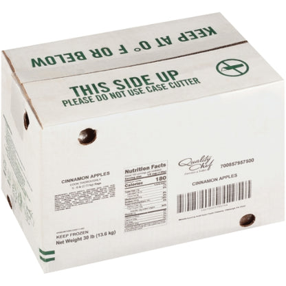 Quality Chef Frozen Cinnamon Apple Soup, 5 x 6 lb Case - DOT product image 5