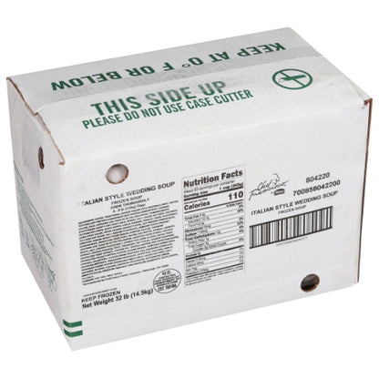 Chef Francisco Italian Wedding Soup, 4 x 8 lb Case - DOT product image 8