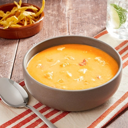 Chef Francisco Cheesy Chicken Tortilla Soup, 4 x 4 lb Case - DOT product image 4
