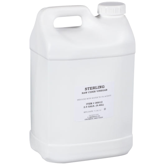 Sterling Apple Cider Vinegar Bulk, 2 x 2.5 GA Case - DOT product image 2